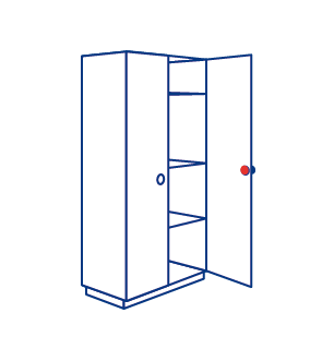 Swivel door